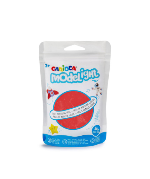 Plastilină moale Carioca 50 g roșie